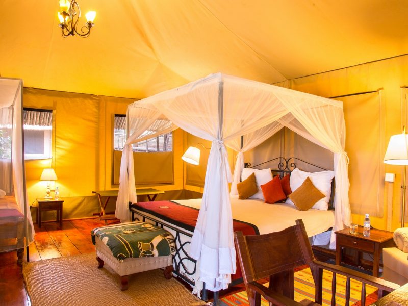 Tented lodge